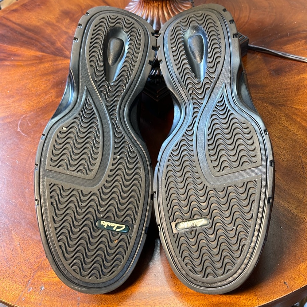 Clark’s Men Loafers 👞 size  10 1/2  M Black - Picture 6 of 10